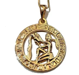 lancuszek-z-zawieszka-stal-chirurgiczna-zlota-znak-zodiaku-wodnik