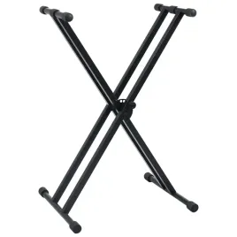 vidaxl-statyw-pod-keyboard-z-podwojna-rama-i-taboretem-czarny
