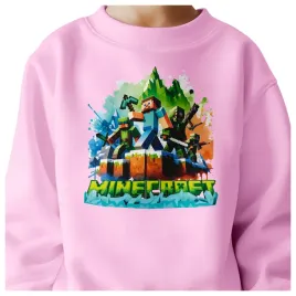 bluza-dziecieca-minecraft-legends-110-116-dla-dziewczynki-chlopca