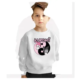 bluza-dziecieca-kuromi-hello-kitty-134-140-mlodziezowa-wzory-prezent-jakosc