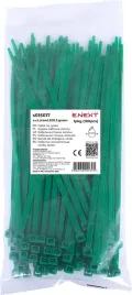 opaska-zaciskowa-zielone-3x200mm-100szt-trytytki