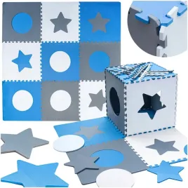 mata-edukacyjna-piankowa-puzzle-szara-niebieska-60-x-60-cm-9-elementow