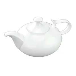 dzbanek-szajniczek-do-herbaty-450-ml-wilmax-biala-porcelana