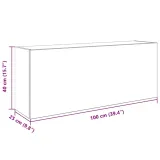 szafka-scienna-dab-sonoma-100x25x40-cm-stan-nowy-marka-vidaxl