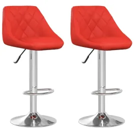 stolek-barowy-regulowany-czerwony-44x46x-82-103-cm