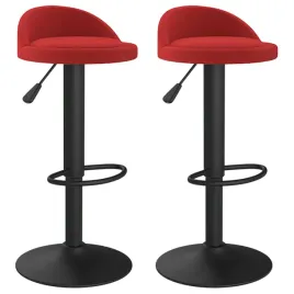 stolek-barowy-aksamitny-36x38x-72-94-cm-winna-czerwien