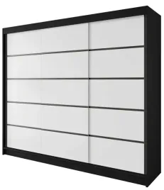szafa-przesuwna-nero-7-250-czarny-bialy-mat