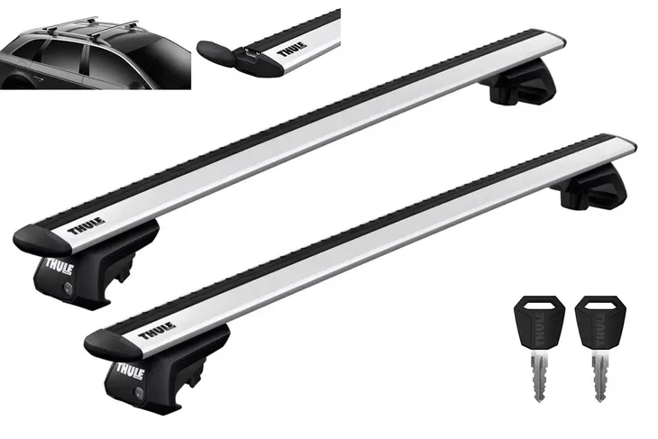 Bagażnik THULE Wingbar EVO 7104 Toyota Rav 4 (IV) 2013->2018 5d suv ZESTAW