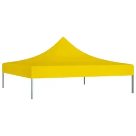 vidaxl-dach-namiotu-imprezowego-3-x-3-m-zolty-270-g-m