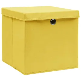 vidaxl-pudelka-z-pokrywami-4-szt-28x28x28-cm-zolte