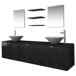 meble-lazienkowe-kompletny-zestaw-czarny-180x45x45-cm