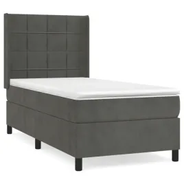 lozko-continental-z-materacem-kieszeniowym-203x103-cm-ciemnoszary
