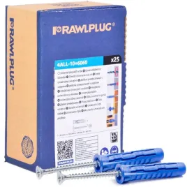 kolki-rozporowe-uniwersalne-4all-10x50mm-z-wkretem-6x60mm-rawlplug-25szt-op