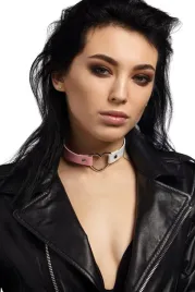 choker-eko-skora-rozowo-bialy-gothic-rock-serce