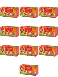 herbata-teekanne-world-of-fruits-strawberry-aromatyzowana-mieszanka-50g-x10