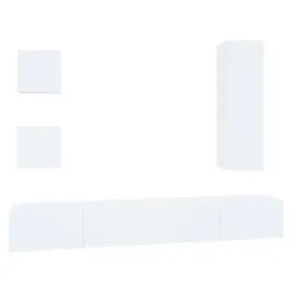 zestaw-szafek-tv-bialy-5-elementow-100x30x110cm