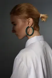 zielone-kolczyki-lekkie-klips-modne-damskie