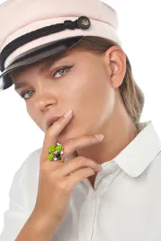 regulowany-pierscionek-damski-z-kwiatem-z-ceramiki-regulowany