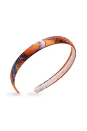 boho-stylowa-opaska-do-wlosow-na-glowe-pomaranczowa-z-oryginalnym-wzorem