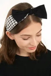 opaska-do-wlosow-z-kokarda-szeroka-w-pepitke