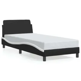 rama-lozka-z-zaglowkiem-208x95x745cm-czarno-biala