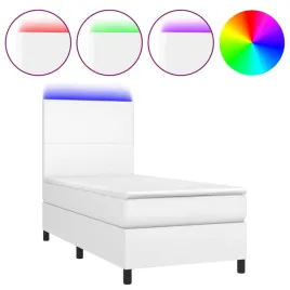 lozko-continental-z-led-193x90-biale
