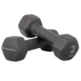 hantle-neoprenowe-do-cwiczen-insportline-on-x-renbell-2-x-2-kg