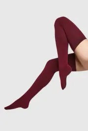 dlugie-zakolanowki-damskie-ponczochy-kryjace-czerwone-70-cm