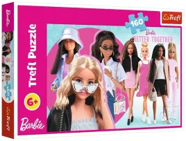 puzzle-160-barbie-i-jej-swiat-trefl