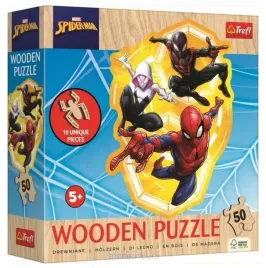puzzle-drewniane-50-spiderman-gotowy-w-akcji-trefl