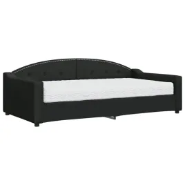 lezanka-2-w-1-z-materacem-czarna-223x110x75-cm