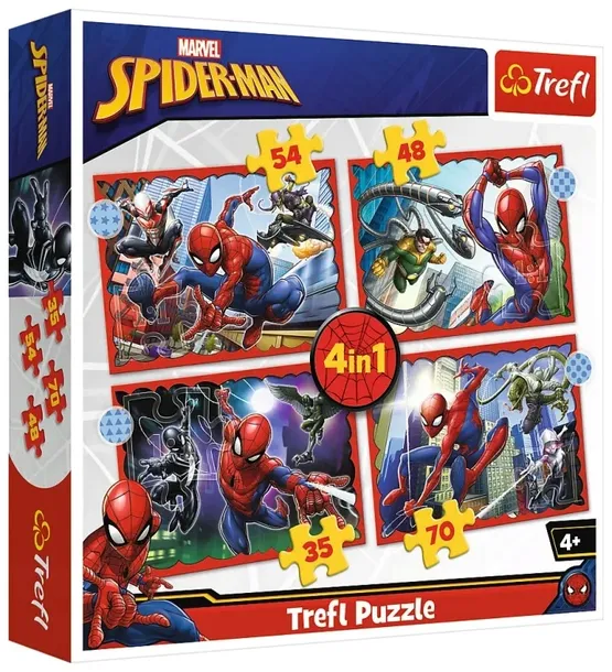 puzzle-4w1-spider-man-marvel-trefl