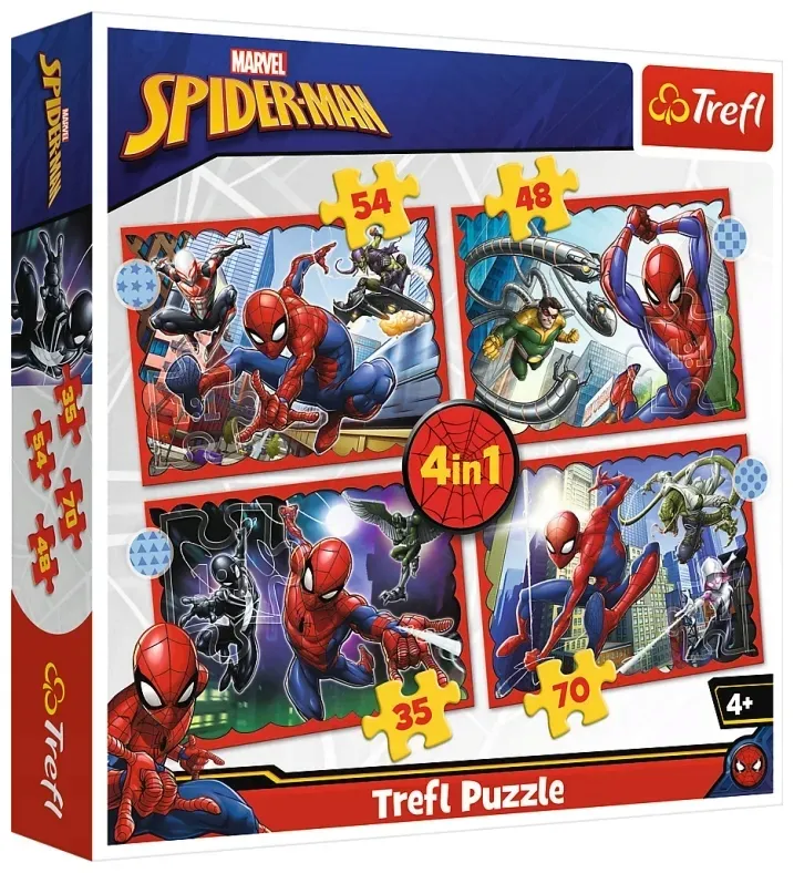 puzzle-4w1-spider-man-marvel-trefl