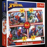 puzzle-4w1-spider-man-marvel-trefl-kod-producenta-34384