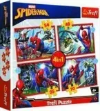 puzzle-4w1-spider-man-marvel-trefl-marka-trefl