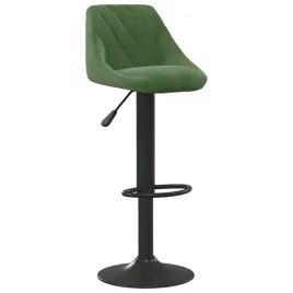 hoker-barowy-aksamitny-ciemnozielony-46x44x82-103-cm