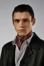 fular-ascot-elegancki-czerwono-zloty-krawat-apaszka-na-szyje-wielokolorowy