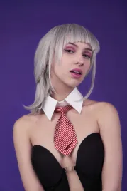 krotki-czerwony-krawat-damski-modny-dodatek-bez-wiazania-cosplay-impreza