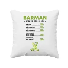 poduszka-prezent-dla-barmana-barman-stawka-godzinowa