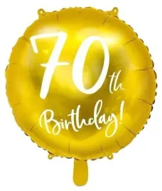 balon-foliowy-70th-birthday-zloty