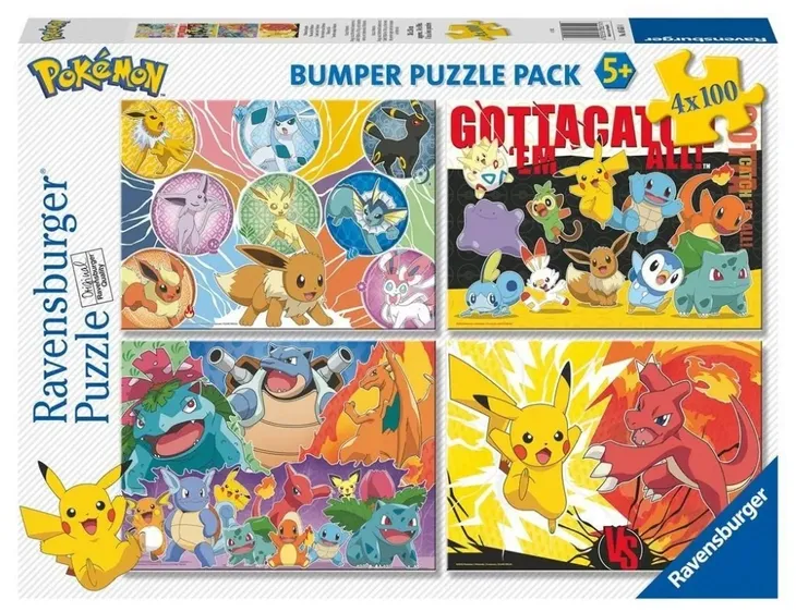 puzzle-4x100-pokemon-ravensburger