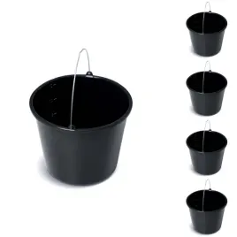5x-wiadro-budowlane-12l-gospodarcze-plastikowe-ogrodowe