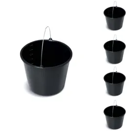 5x-wiadro-budowlane-16l-gospodarcze-plastikowe-ogrodowe