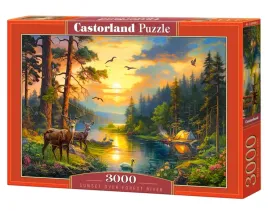 puzzle-3000-sunset-over-forest-river