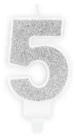 swieczka-urodzinowa-5-srebrna-7cm