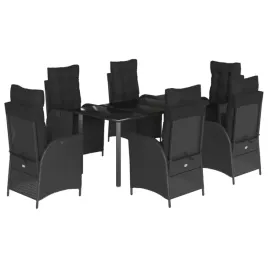 zestaw-mebli-ogrodowych-czarny-pe-rattan-160x80x74-cm