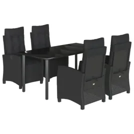 zestaw-mebli-ogrodowych-czarny-pe-rattan-160x80x74-cm