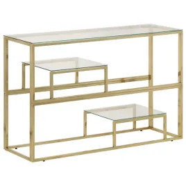 stolik-konsolowy-szklo-zlote-110x35x70-cm