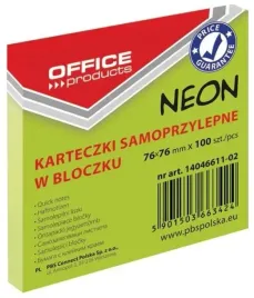 karteczki-samoprzylepne-76x76mm-100k-neon-zolte