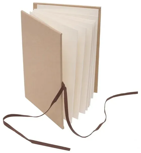 Album harmonijka 17,5x11,5cm kraft 18 kartek
